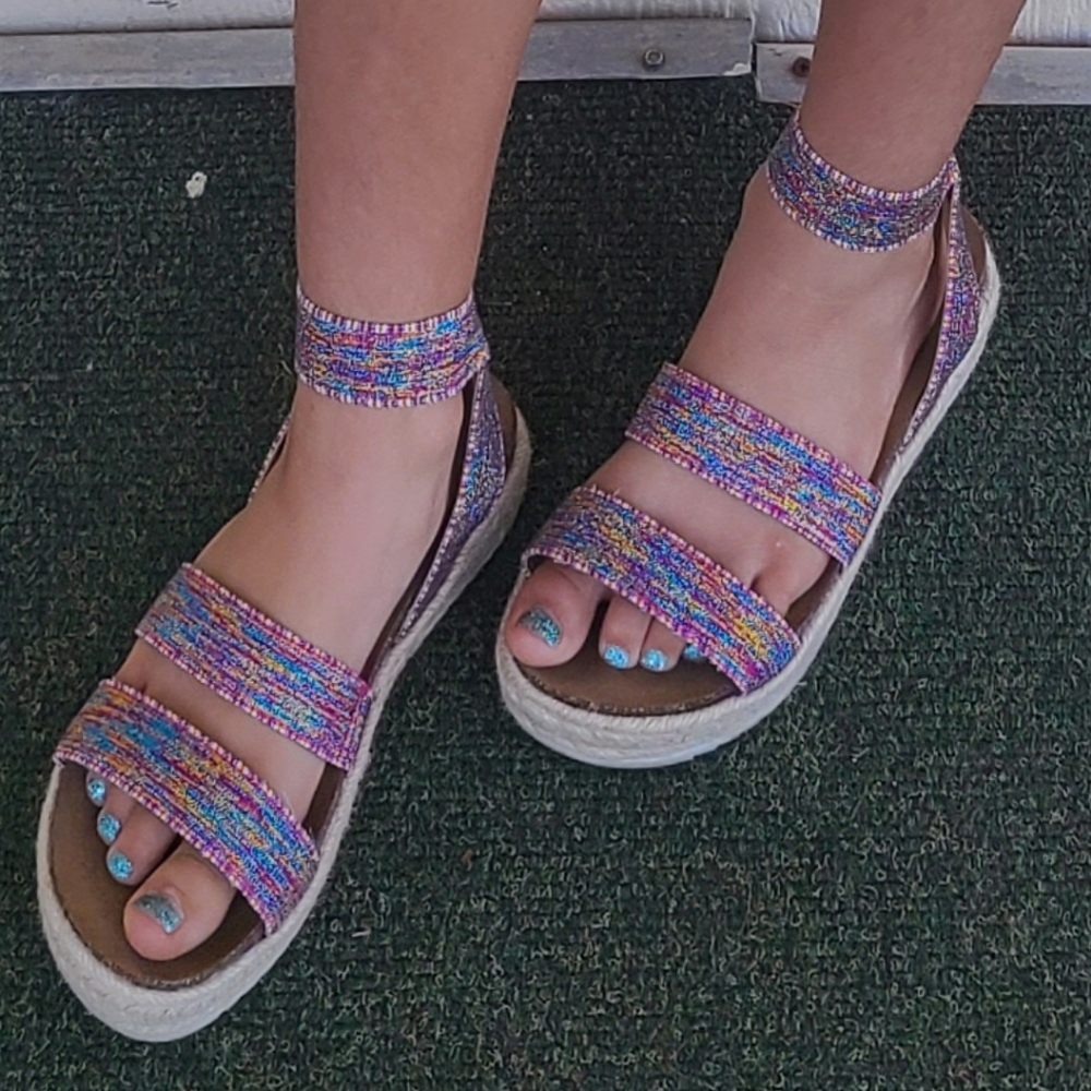 SO Bonniee Girls Platform Sandals
